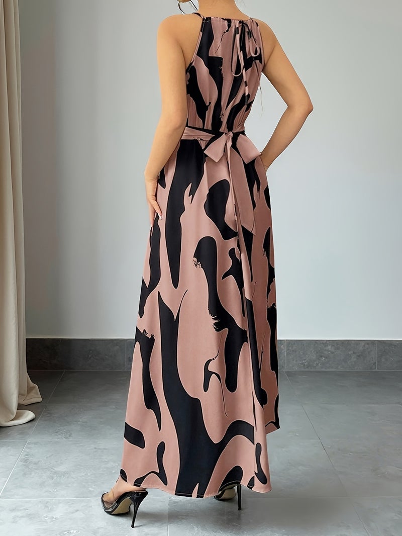 Women's Long Printed Dress - Image 5