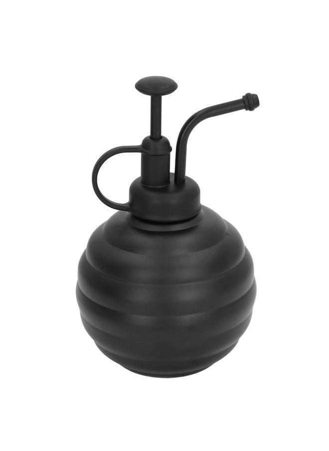 Thoraya Plant Mister Spray Bottle 400ml Stainless Steel Plant Sprayer Mister with Top Pump for Indoor House Air Plants Succulents Outdoor Garden Black  - Image 3