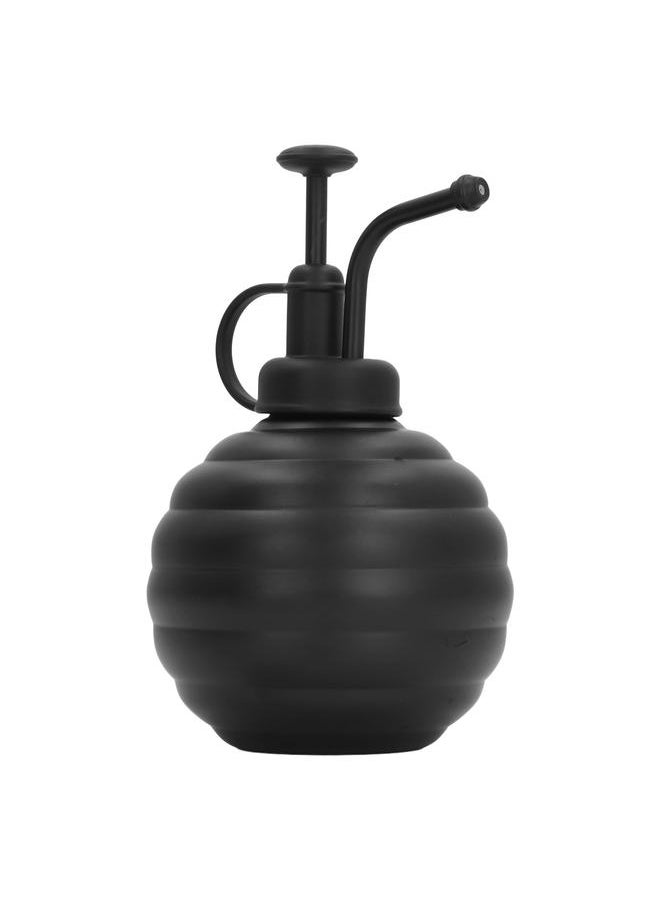 Thoraya Plant Mister Spray Bottle 400ml Stainless Steel Plant Sprayer Mister with Top Pump for Indoor House Air Plants Succulents Outdoor Garden Black  - Image 1