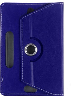 Hometech T800 Tablet Case Leather Stand Rotating Universal 8 "Navy Blue