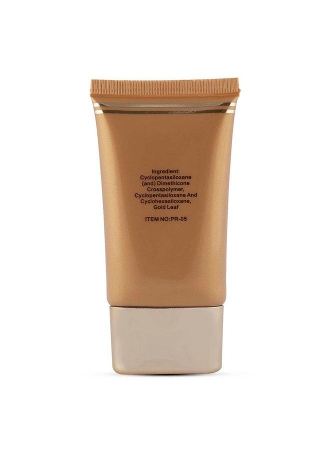 matt look Mattlook 24K Gold Pearl Primer Gel Base Oil Free & Longlasting (40Ml)  - Image 3