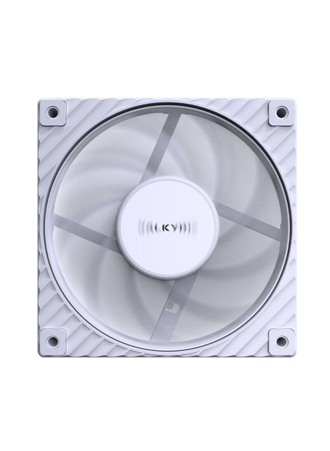 Valkyrie Cq125 White Vk Cpu Air Cooler Reverse Gravity Six Heatpipe Direct Touch 12cm Fan Compatible With Lga1700/1851 Am5 - Image 3
