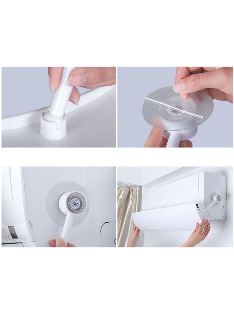 Generic - Adjustable Air Conditioner Deflector with Telescopic Windshield for Home - Image 1