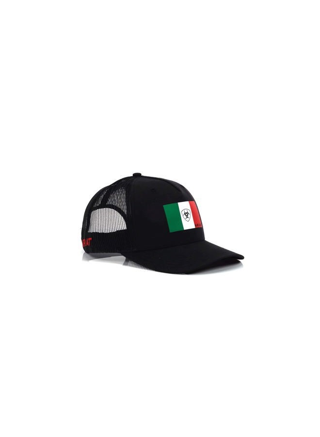 ARIAT Mexican Flag Lettering Cap, Black - Image 2