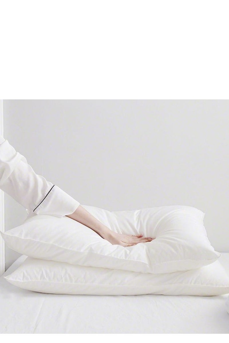 TM HOME Limited Offer from TM HOME: 2 Poly-Down Hotel Pillows 50×70 cm + 1 Free – Softer Than Goose Down with 6-Month Warranty! - Image 2