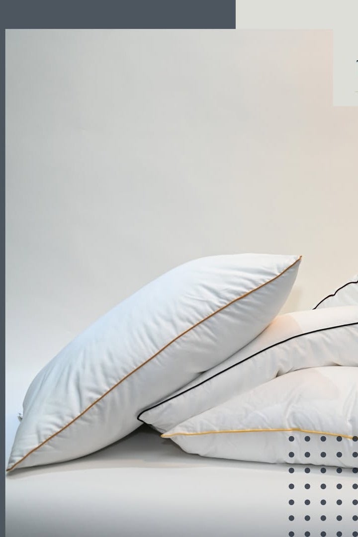TM HOME Limited Offer from TM HOME: 2 Poly-Down Hotel Pillows 50×70 cm + 1 Free – Softer Than Goose Down with 6-Month Warranty! - Image 4