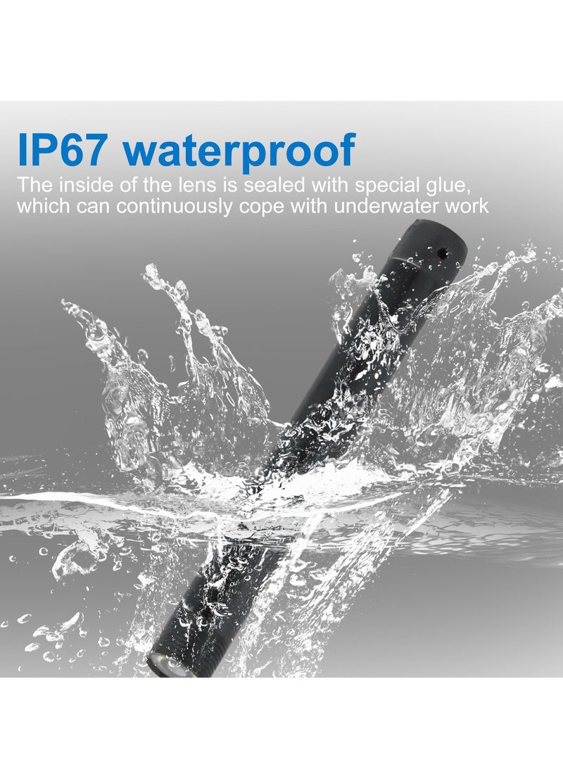 Beauenty - Endoscope Inspection Camera, Borescope Camera with Light, IP67 Waterproof Tube Sink Pipe Drain Camera, Type C Borescope, Snake Camera with 6 LED Light, Borescope Endoscope Camera for Android PC - Image 1
