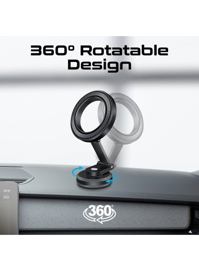Promotex Promate MagHoop-HG MagGrip™ 360° Cradleless Foldable Magnetic Ring Smartphone Holder - Image 3