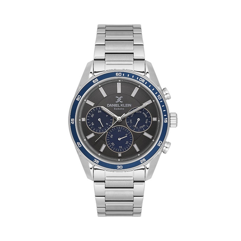 دانيل كلاين Exclusive Silver Stainless Steel Watch for Men DK.1.14220-4 - Image 1