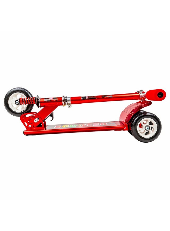 Dream Land Foldable Aluminum 3B Wheels Red Scooter - 232B - Image 3