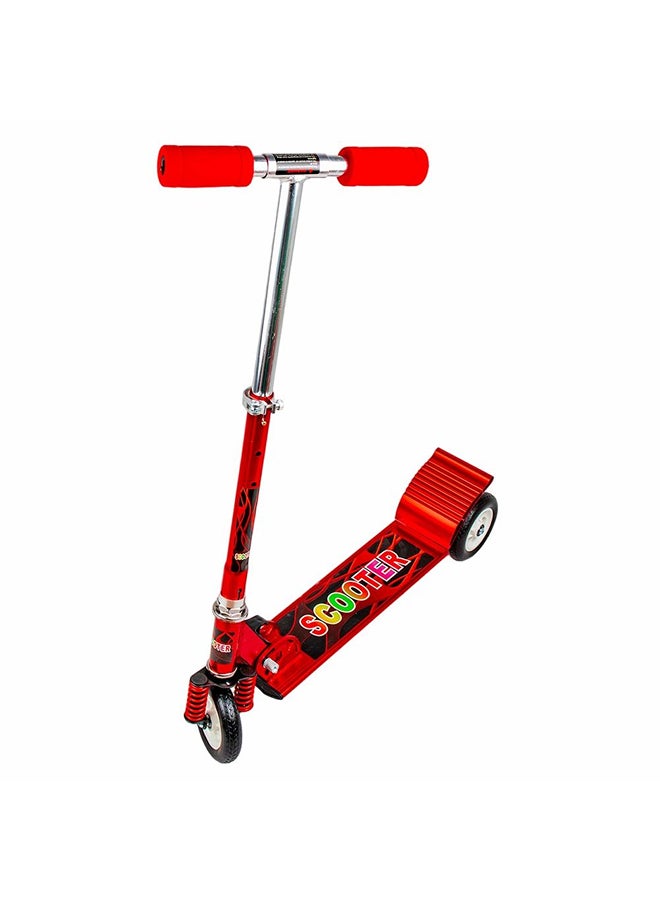 Dream Land Foldable Aluminum 3B Wheels Red Scooter - 232B - Image 1