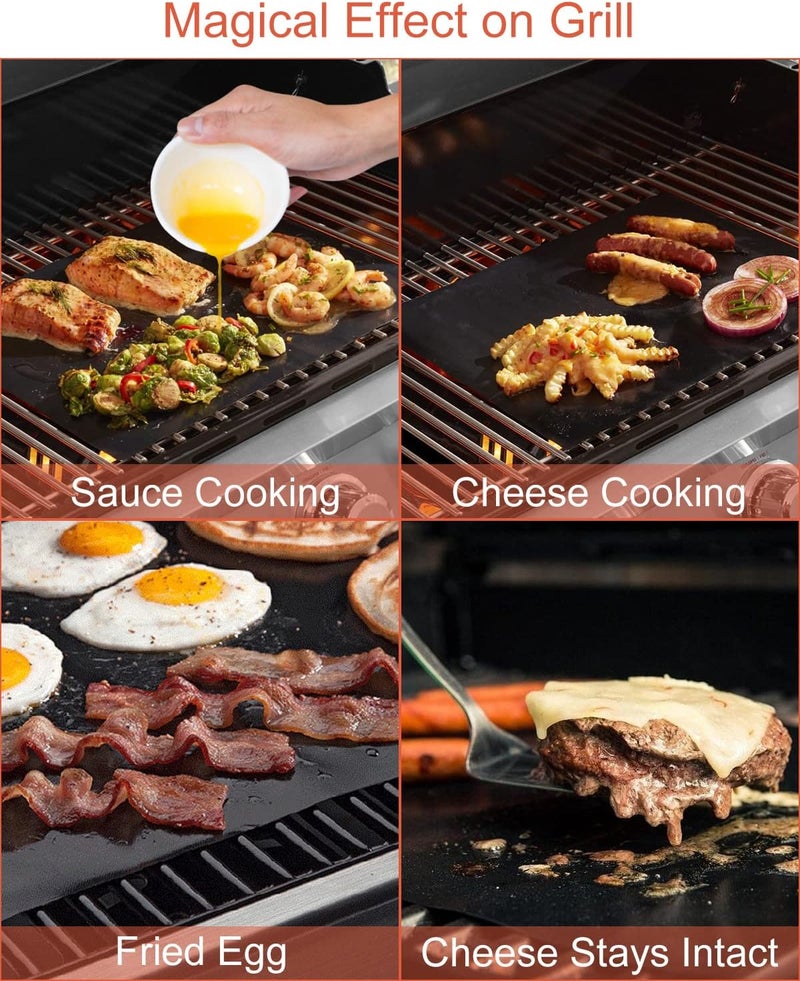 Alldrmtrue Oven Liners for Bottom of Oven, Oven Mat, 15.75" X 23.62", Easy to Clean Nonstick Reusable, 2 Pack - Image 5