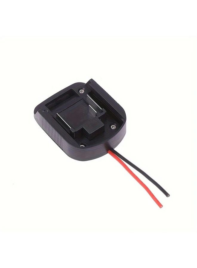 1pc 18V Li Ion Battery Adapter Portable Multi Function Converter For Electric Drills Overheat Protection Black - Image 3