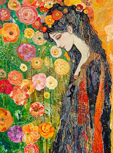 Cross & Glory Cross Glory 1000 Piece Jigsaw Puzzle for Adults Garden of Radiant Dreams Intricate Floral Artwork Relaxing Puzzle Experience 20x27 Inches Flower Puzzle - Image 1
