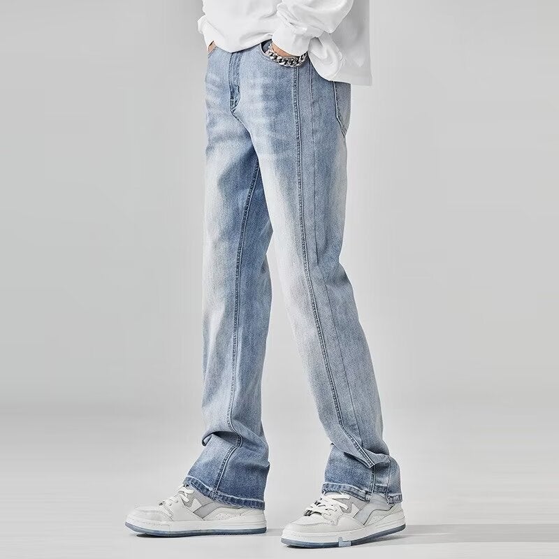 Unisex Casual Daily Denim Jeans - Image 4