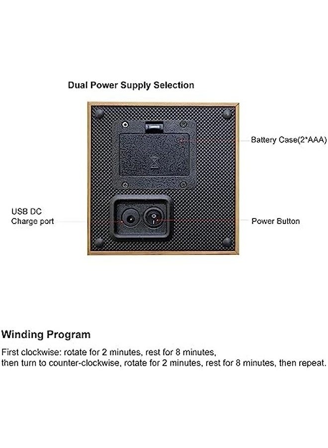 DUKWIN Automatic Watch Winder for 1 or 2 Watches | Silent Japanese Motor, Dual Power Supply, Adjustable Pillow, Compact & Portable Design - Image 4