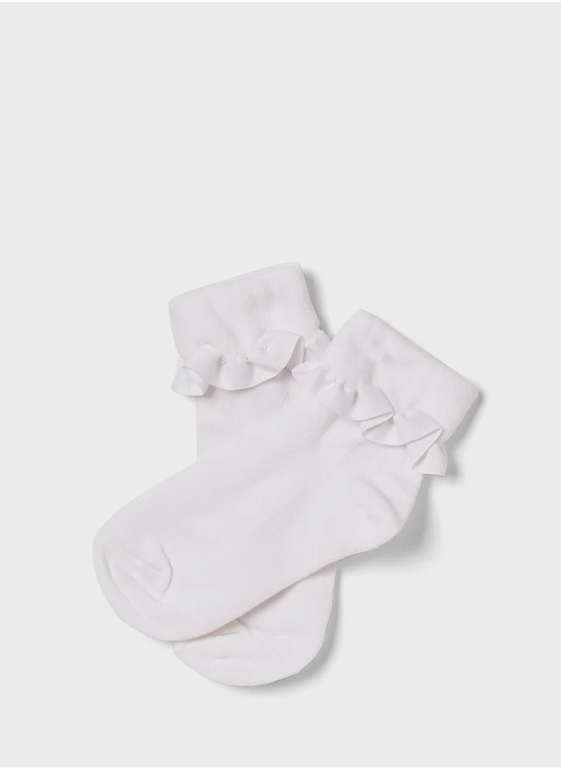 GYMBOREE Little 3 Pack Tonal Foldover Socks