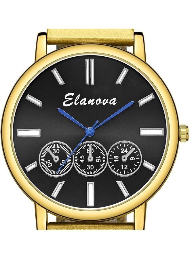 Elanova Men's Casual Watch with a Modern Design - Image 2