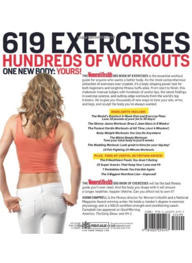 The "Women's Health" Big Book Of Exercises by Adam Campbell  - Image 2