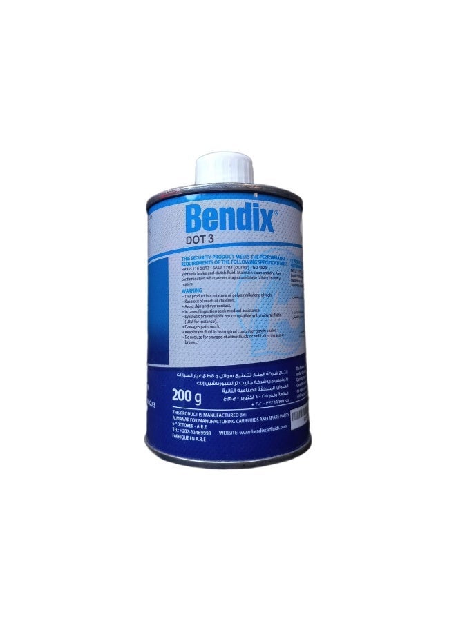 Bendix Brake Fluid DOT3 - Image 2