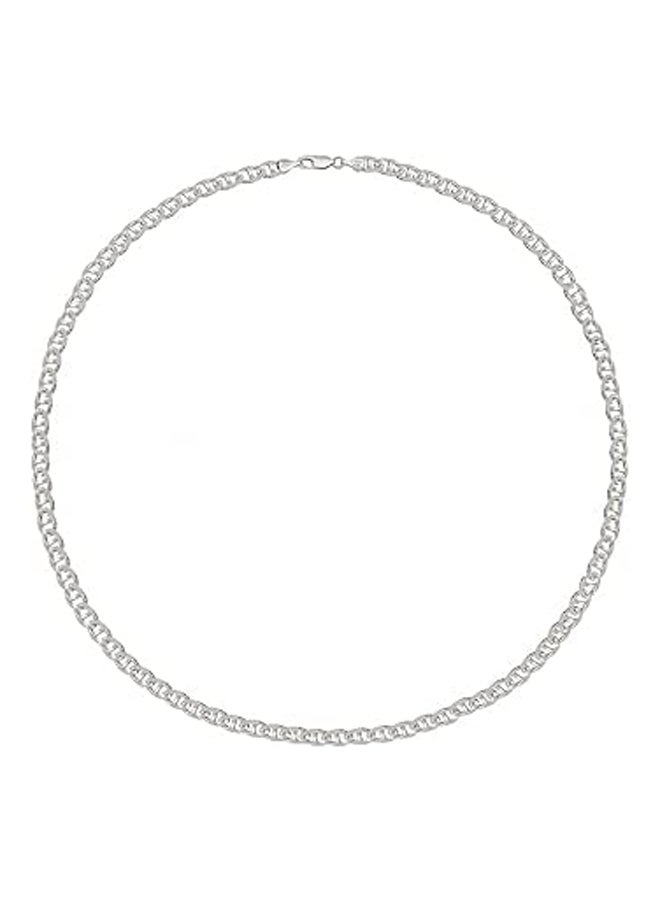 925 Sterling Silver Solid Italian Figaro,  - Image 1