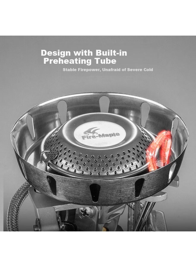 Fire-Maple Fire-maple Split Gas Stove Outdoor Stove High Power Portable Windproof Stove Head Tea Brewing Water Boiling Gas Stove - Image 2