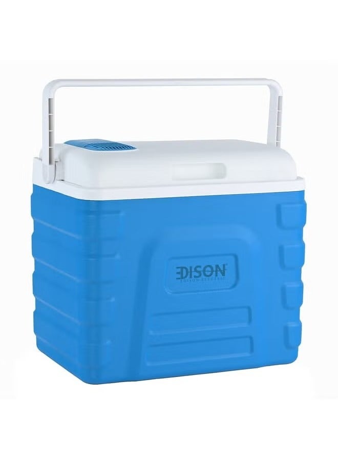 EDISON EDISON Trip Refrigerator White Blue 25 Liter 40W 