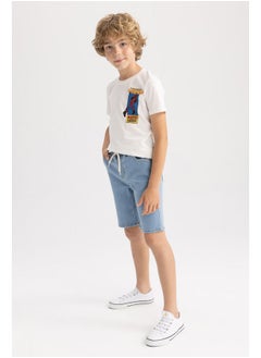 Boy Bermuda Denim Short
