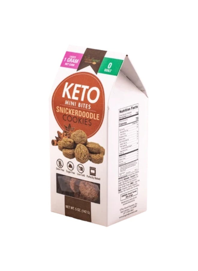 Too Good Gourmet KETO Crispy Snickerdoodle Cookies 142g - Image 1