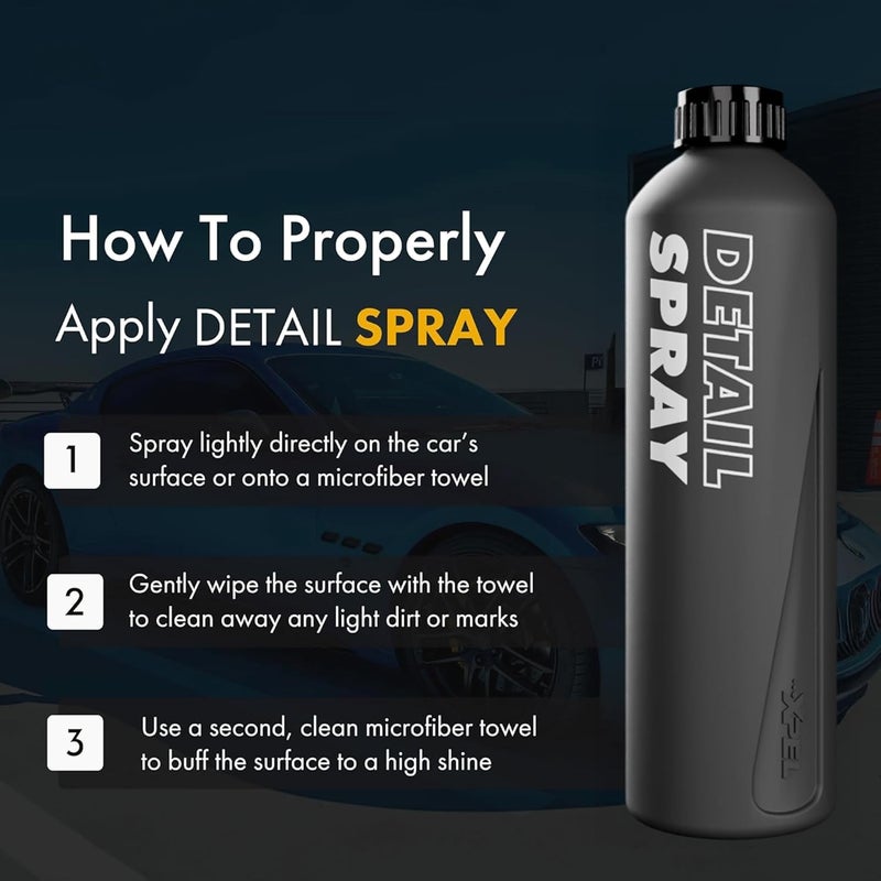 XPEL Detail Spray, 16oz - High-Gloss Professional Detailing and Cleaning Spray Enhances Car's Exterior with Streak-Free Finish and Shine - Image 3