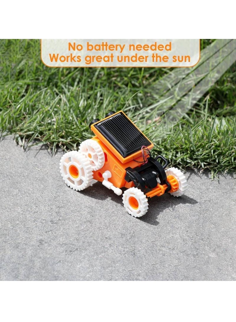 جينيكست Solar Robot Toy Kit for Kids, 7 in 1 STEM Robot Toys Building Kits, Educational Science Experiment Kit Powered by Solar, DIY Educational Toy for 8 9 10 11 12 Year Old Boys Girls Birthday Gifts - Image 2