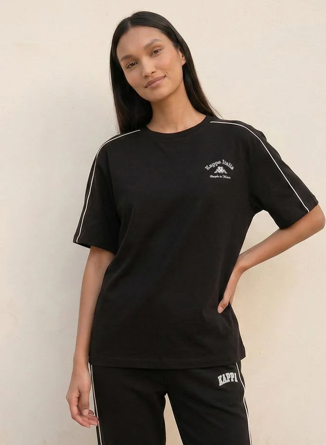 Kappa Kappa Logo Embroidered T-shirt