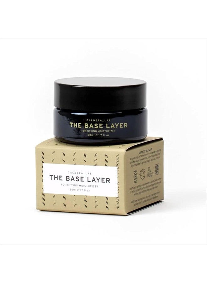 Caldera + Lab The Base Layer | Men's Organic Face Cream Moisturizer for Dry, Sensitive, & Normal Skin – Vegan, Natural & Antioxidant Packed Facial Skincare  - Image 1