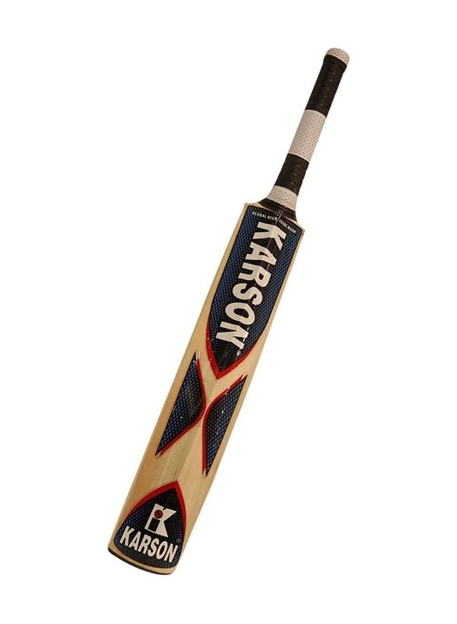 Karson Kashmir Willow Cricket Bat with Bat Cover