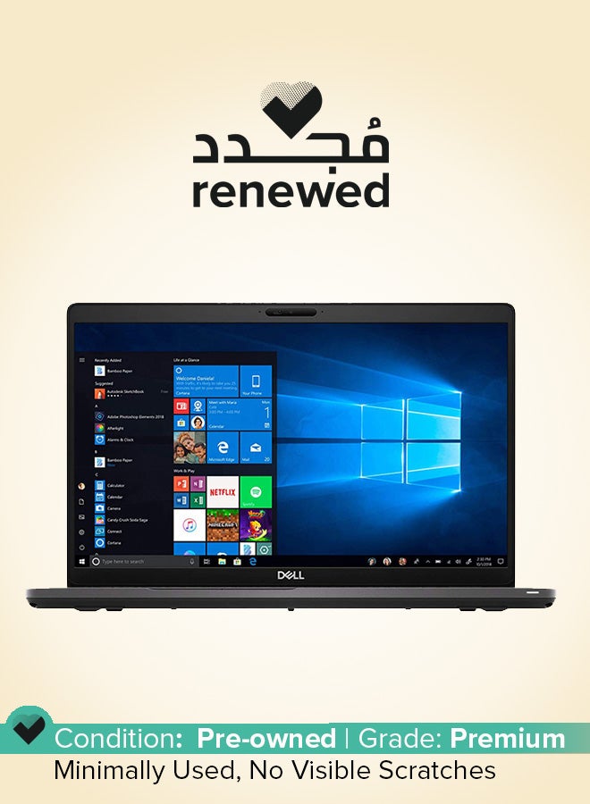 DELL Renewed - Laptop With 15.6-Inch Display Screen,5500 Core i7-8th Generation/8GB RAM/256GB SSD/Windows 10 English Black