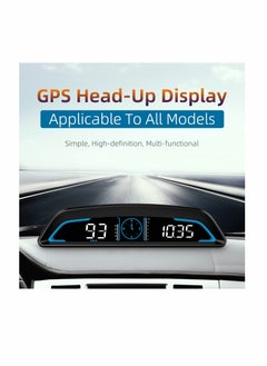 Digital GPS Speedometer Universal Heads Up Display for Car 5.5 inch Large LCD HUD with MPH Speed Fatigued Driving Alert Overspeed Alarm Trip Meter All Vehicle - pzsku/Z4734A69AD4BB21D530AFZ/45/_/1700735686/363d8627-4d0f-4ff9-881a-41d0ac90f47e