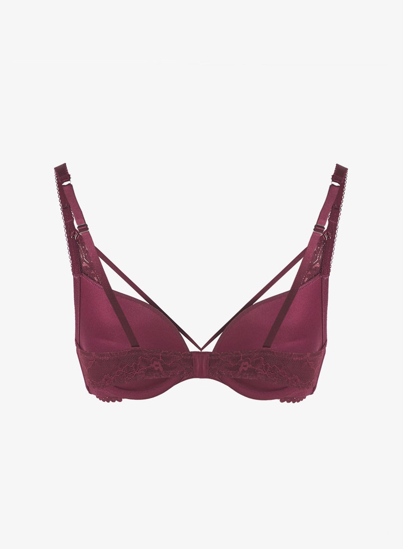 hunkemoller Lace Plunge Neck Bra - Image 2
