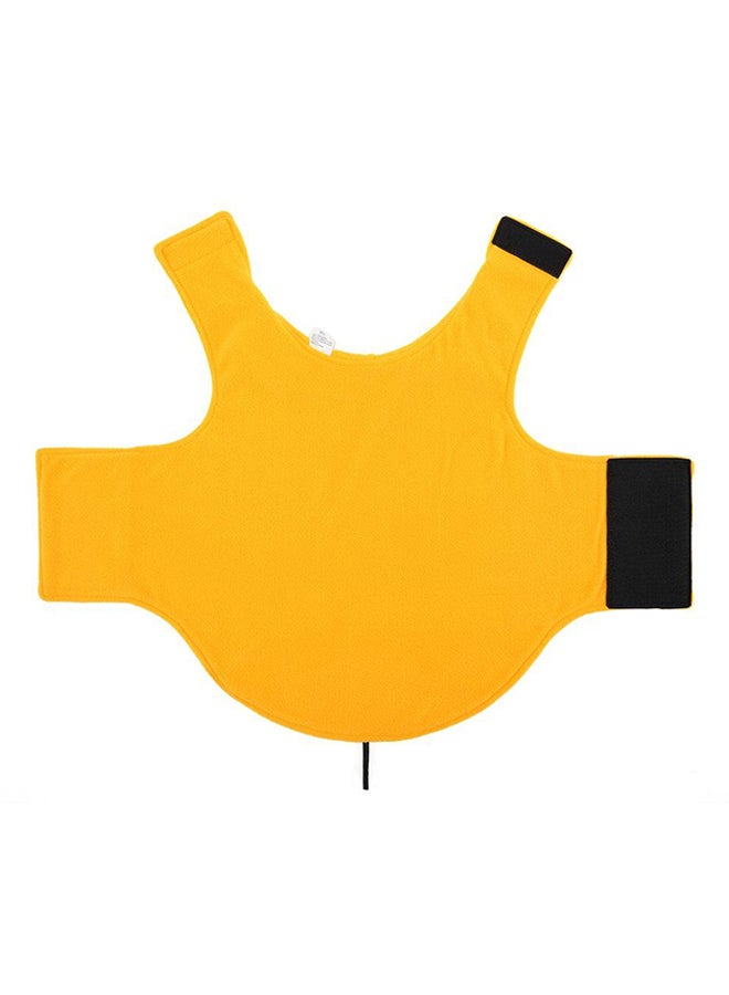 Loquat Warm Double-Sided Polar Fleece Coat Yellow - Image 2