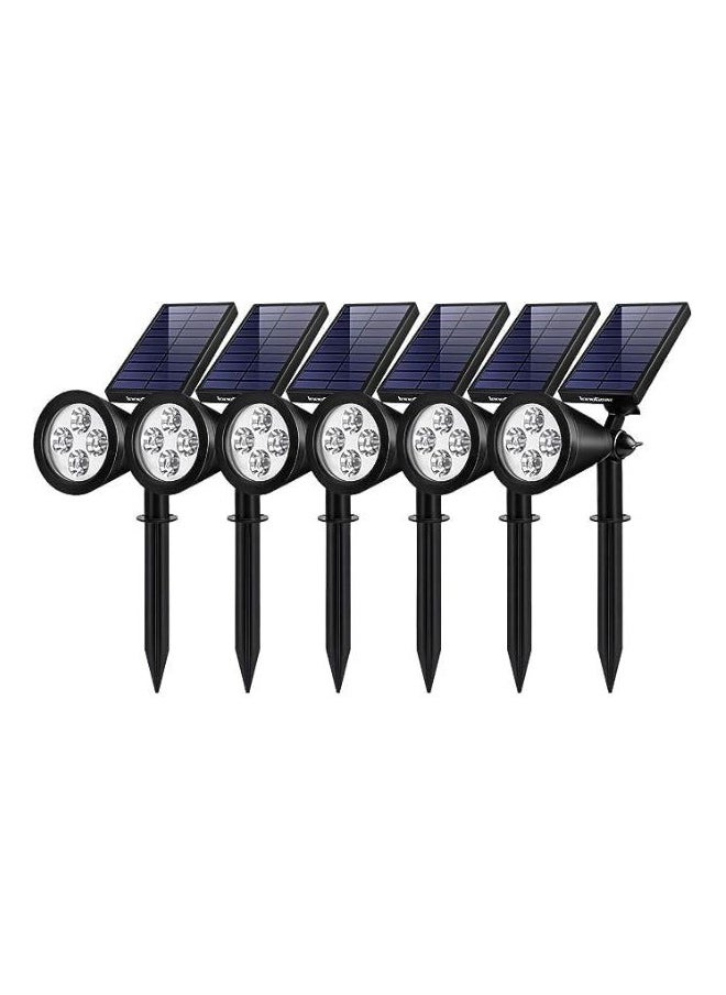 A F N Lighting A F N LIGHTINGS AFN LGIHTINGS Solar Lights 2-in-1 Waterproof Outdoor Landscape Spotlight Wall Light Auto On/Off for Yard Garden Driveway Pathway Pool, Pack of 6 (White Light)  - Image 2