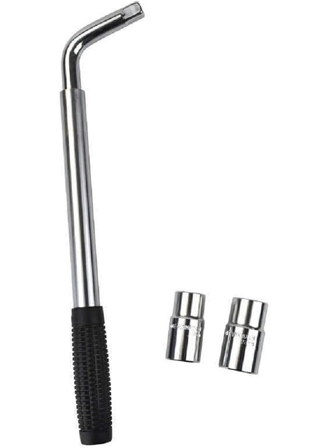 Telescoping Lug Wrench, Wheel Wrench 17/19, 21/23Mm For Cars, Vans, Trucks, Caravans - Image 1