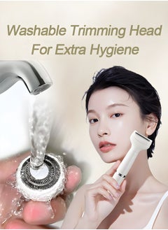 OAGA 4-in-1 Electric Hair Removal System for Women - Multi-Functional Epilator & Body Shaver for Face/Body/Bikini/Underarms | Waterproof Wet & Dry Use + 4 Interchangeable Heads  - Image 5