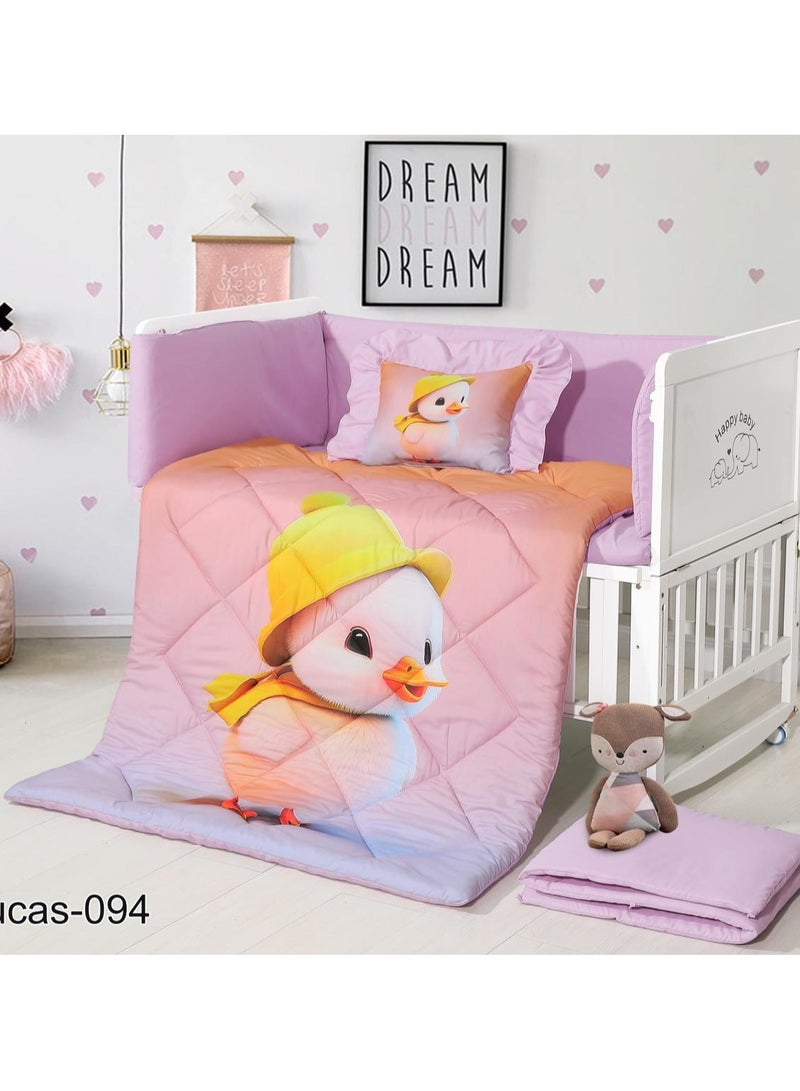 Hours 5-Piece Baby Crib Bedding Set - Image 2