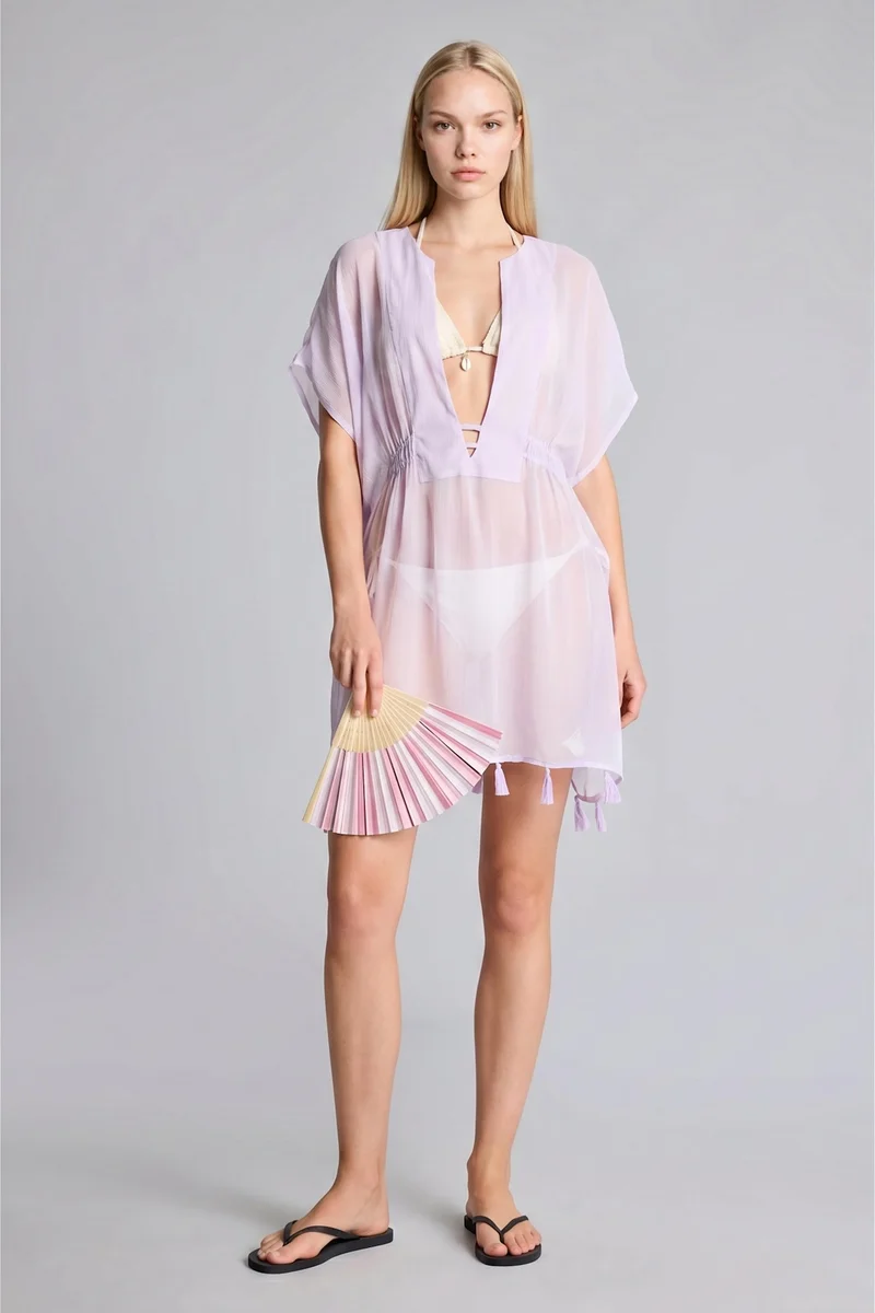 ديفاكتو Regular Fit Chiffon Beachwear