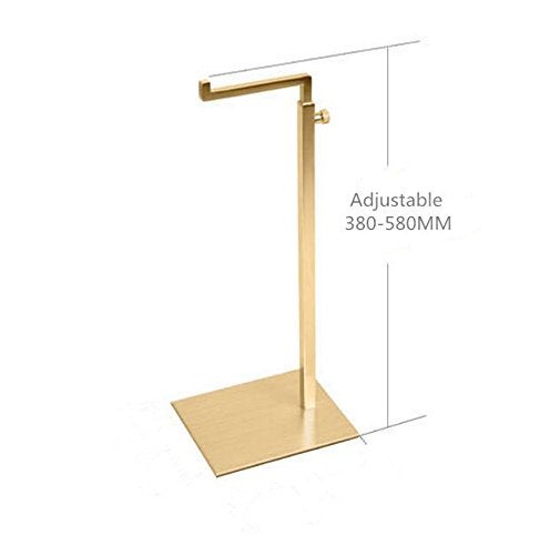 IML Gold Stainless Steel Adjustable handbag display stand Holder racks - Image 3