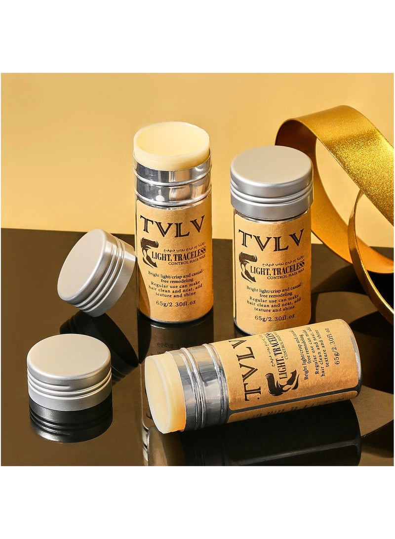 IKT Hair Wax2PCS Stick, Broken Hair Finishing Wax Hair Wax Stick For Flyaways Hair Gel Stick Portable Hair Styling Cream - Image 1