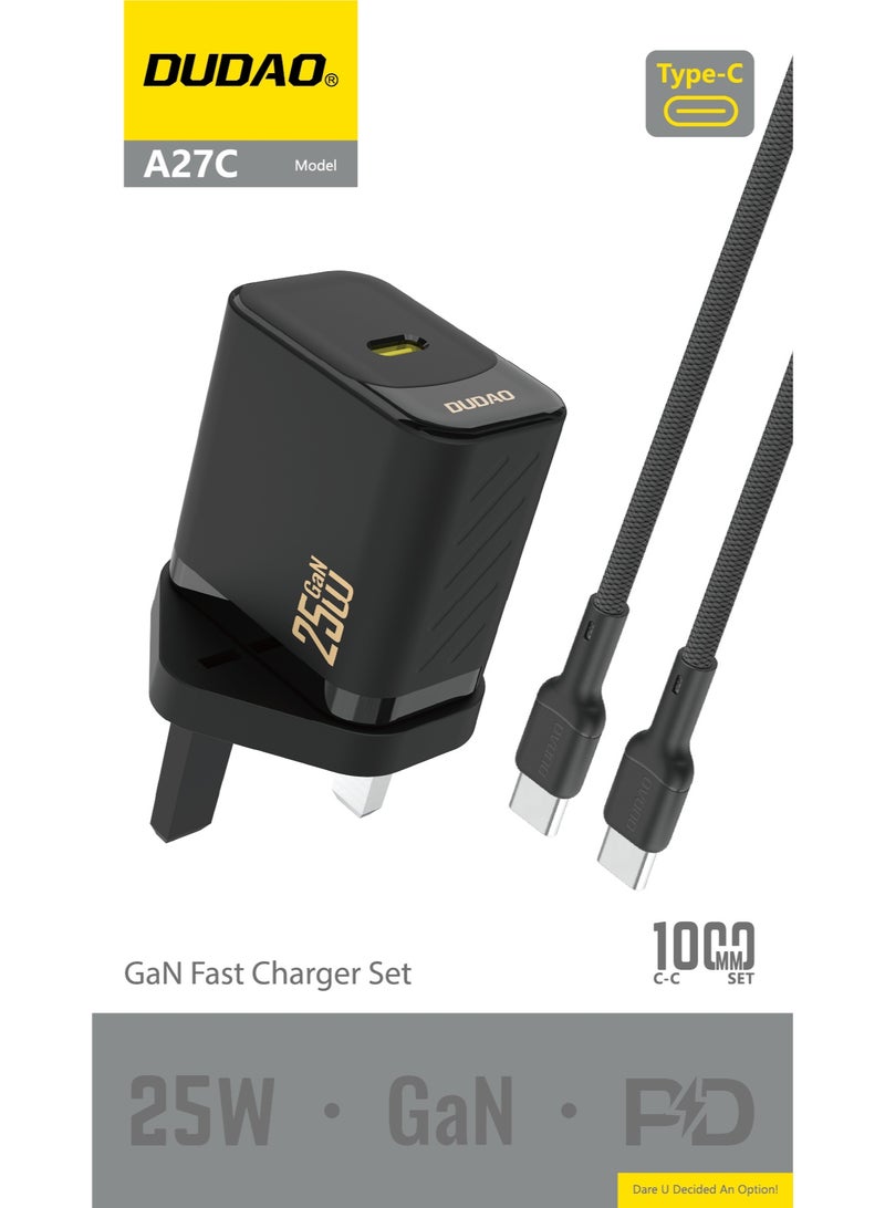 DUDAO A27UK-B PD25W  STANDARD CHARGER ONLY - Image 2