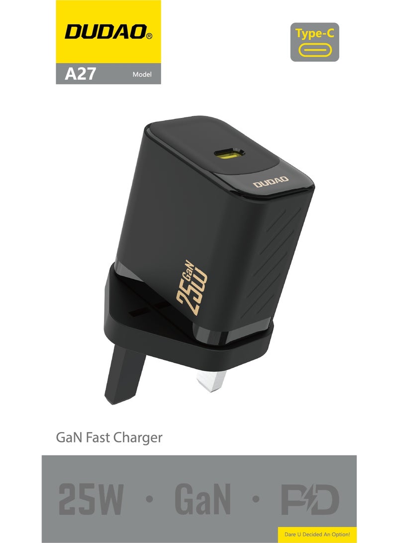 DUDAO A27UK-B PD25W  STANDARD CHARGER ONLY - Image 3