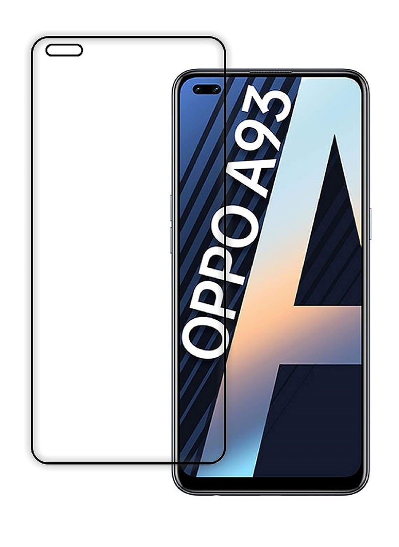 Super Tempered Glass Screen Protector Clear Designed For Oppo A93 Full Screen Coverage And Bubble Free - Image 1