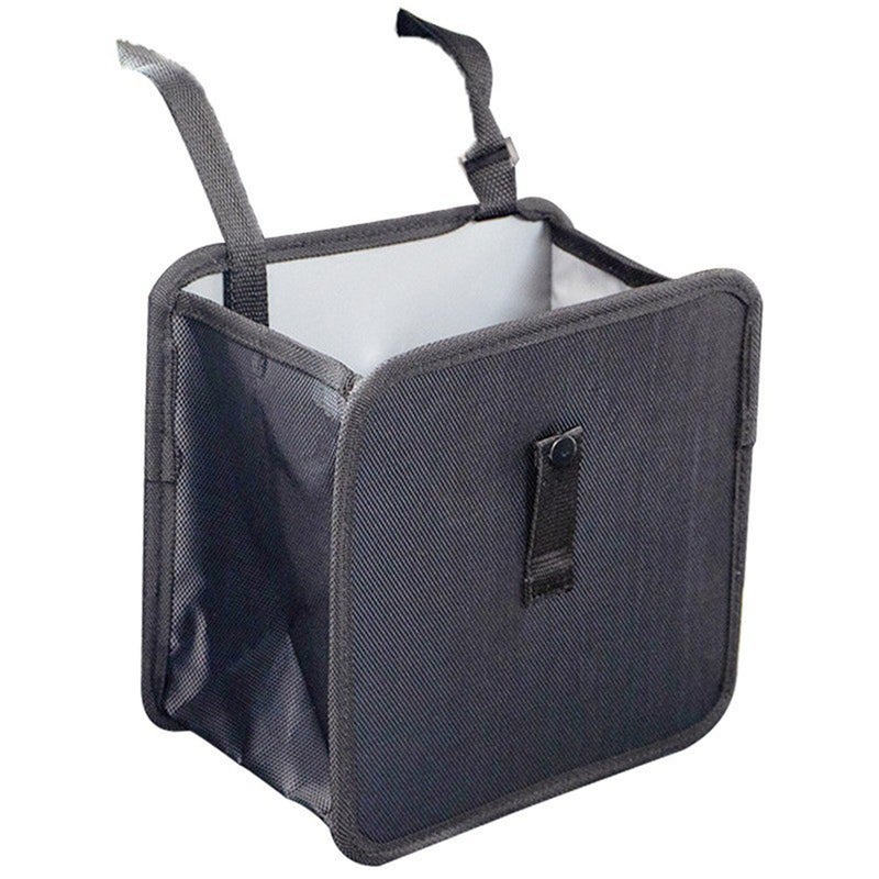 Foldable Car Trash Can Rubbish Bin Garbage Bag Hanging Car Storage Bag - S - Image 1