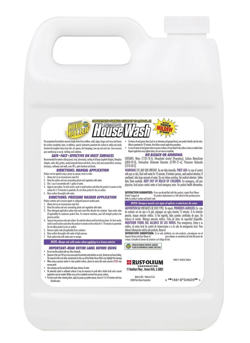 Krud Kutter Multi-Purpose House Wash Cleaner Liquid Concentrate 3.79 L  - Image 2